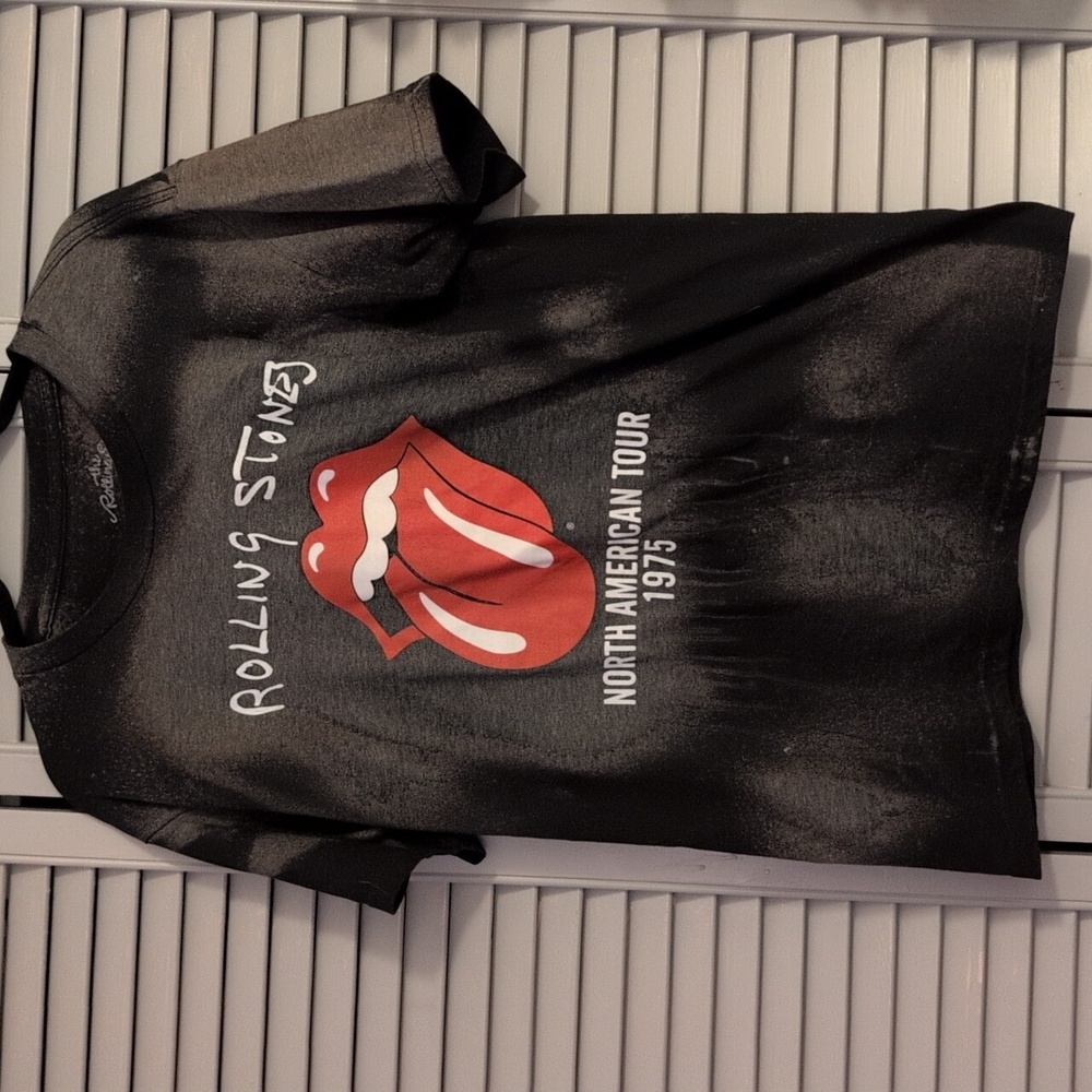 The Rolling Stones Black Tee